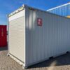 Contenedor 20 pies HC con puertas enrollables (gris claro)