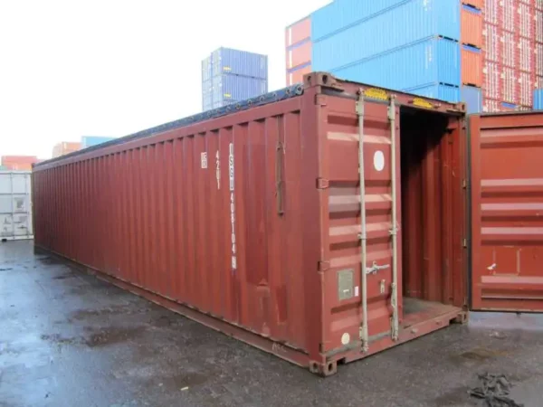 Contenedor 40' Open Top de Segunda Mano