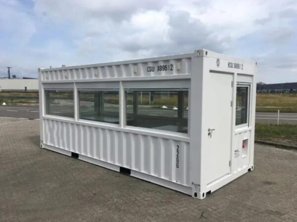 Contenedor de Observación 20 Pies – Oficina Móvil Aislada