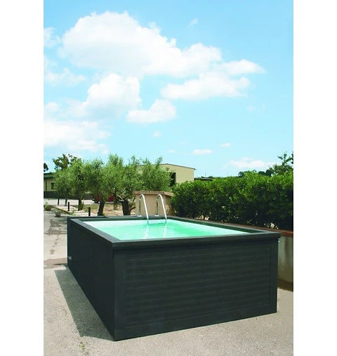 Contenedor de piscina móvil