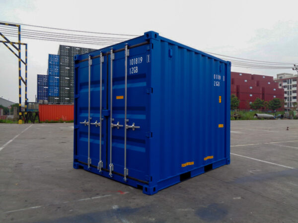 Contenedor marítimo de 10 pies con doble puerta – Casi nuevo