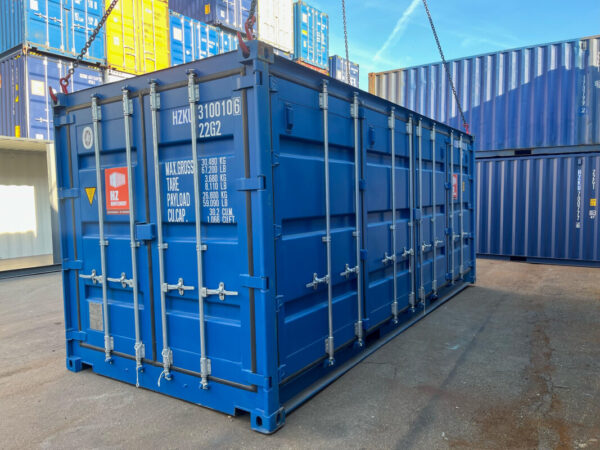Contenedor marítimo 20′ con doble apertura lateral