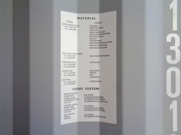 Contenedor marítimo de 10 pies – Nuevo – Color rojo