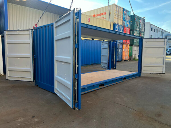 Contenedor marítimo 20′ con doble apertura lateral