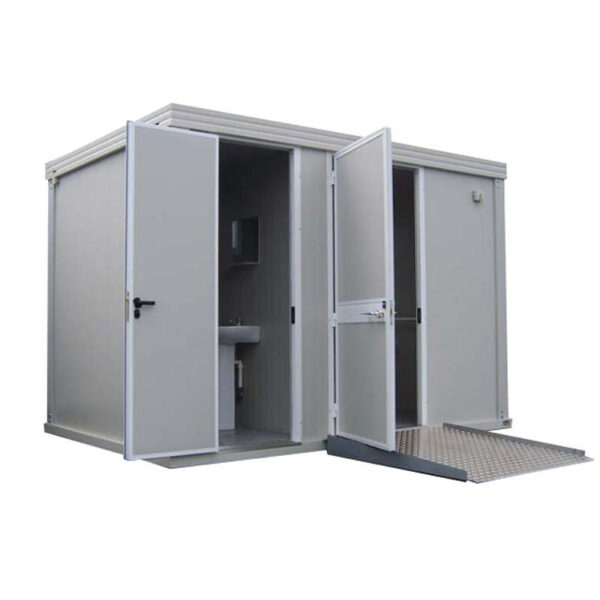 Módulo Sanitario PMR con WC y Ducha