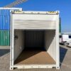 Contenedor 20 pies HC con puertas enrollables (gris claro)