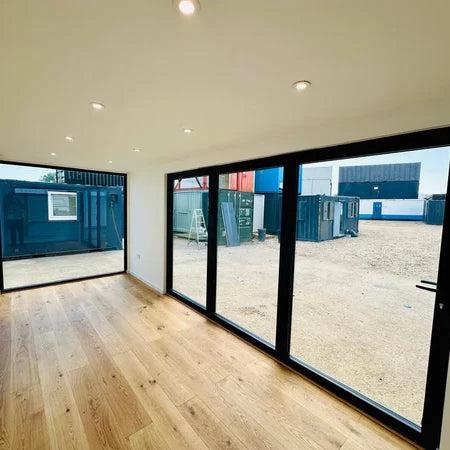 Oficina de Jardín 20ft – Conversión de Contenedor Personalizado