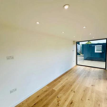 Oficina de Jardín 20ft – Conversión de Contenedor Personalizado