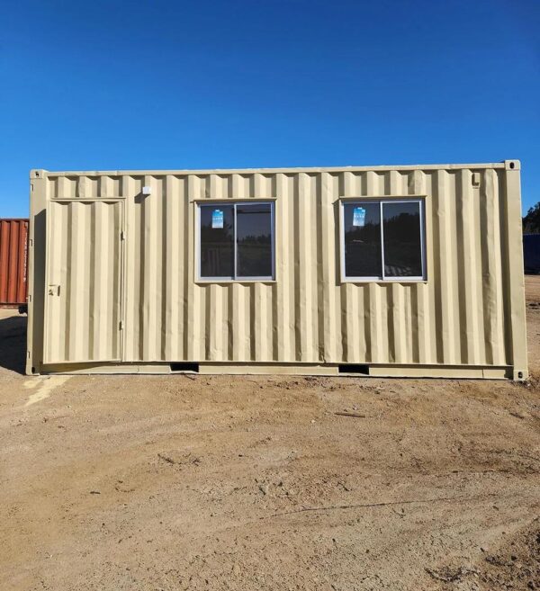 Contenedor Oficina Marítimo 20 Pies con Aire Acondicionado