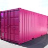 Contenedor de Oficina Rosa de 20 Pies