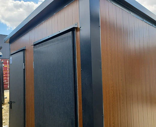 Contenedor Sanitario Doble con 2 Cabinas