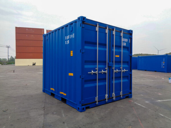 Contenedor marítimo de 10 pies con doble puerta – Casi nuevo