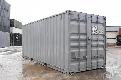 Contenedor de Almacenamiento de 20 Pies con Puertas Enrollables Laterales