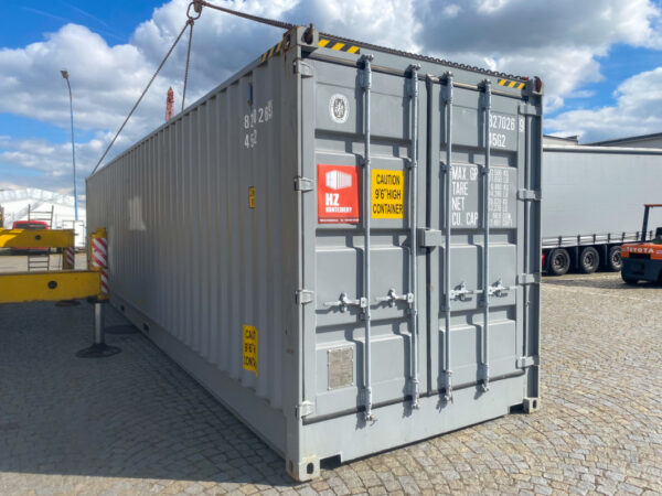 2-9-1.jpeg Contenedor marítimo 40′ High Cube con apertura lateral