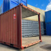 Contenedor marítimo estándar de 10 pies con doble apertura lateral