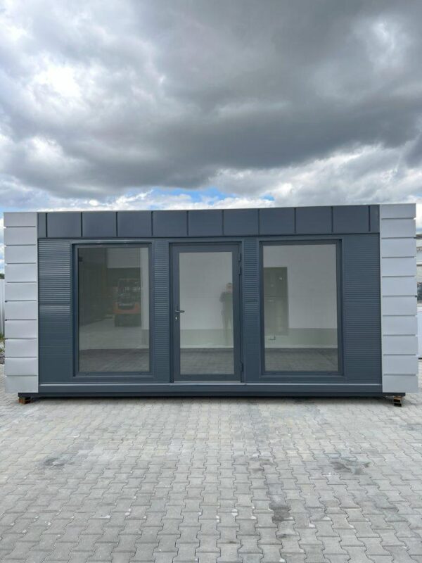 Contenedor Modular 800×300 con Paneles de Poliestireno