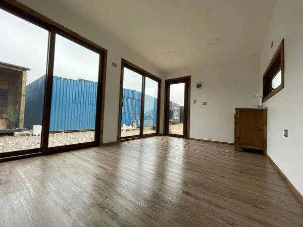 Cabaña Modular Valdivia 6×3m – 1 Dormitorio y 1 Baño Completo