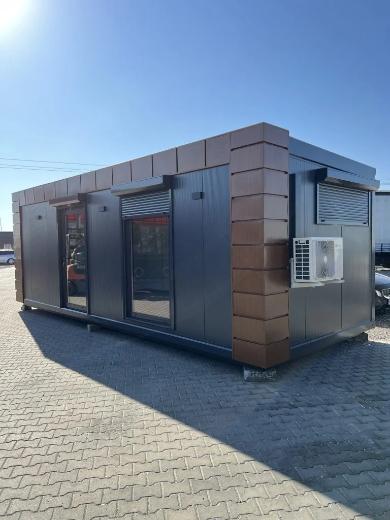 Oficina Modular de 800 x 300 cm con Ducha