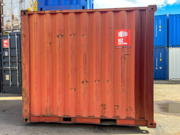 Contenedor marítimo estándar de 10 pies con doble apertura lateral