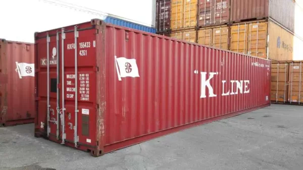 Contenedor 40' Dry Van de Segunda Mano