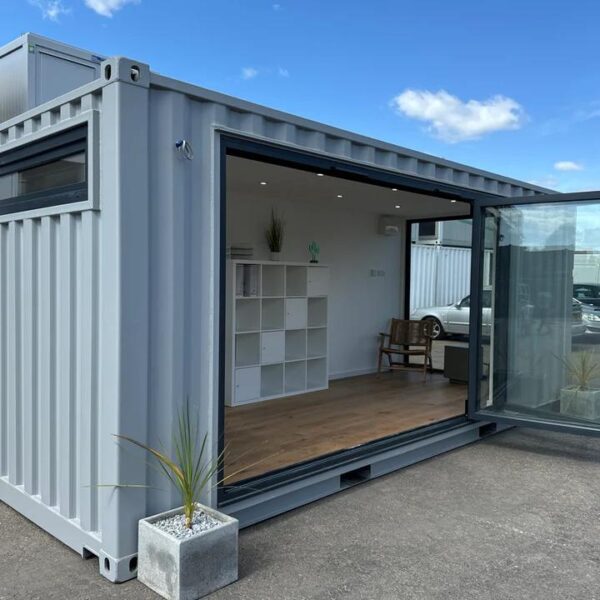 Oficina de Jardín 20ft – Conversión de Contenedor Personalizado