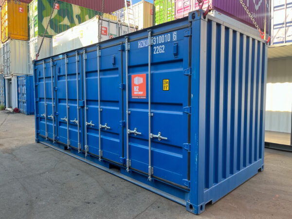 Contenedor marítimo 20′ con doble apertura lateral