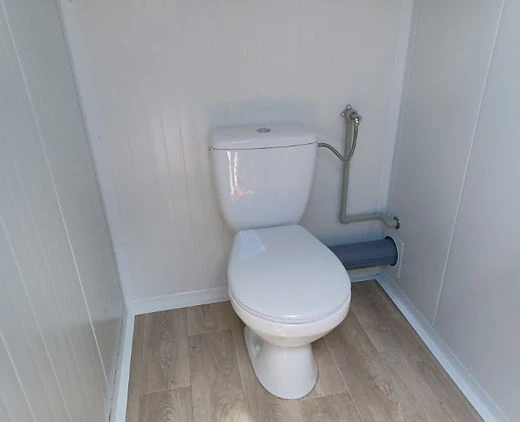 Contenedor Sanitario Doble con 2 Cabinas