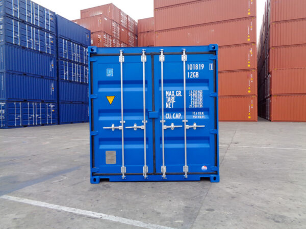 Contenedor marítimo de 10 pies con doble puerta – Casi nuevo