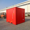 Contenedor marítimo de 10 pies – Nuevo – Color rojo