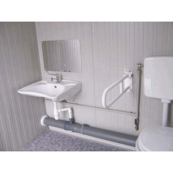 Módulo Sanitario PMR con WC y Ducha