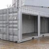 Contenedor de Almacenamiento de 20 Pies con Puertas Enrollables Laterales