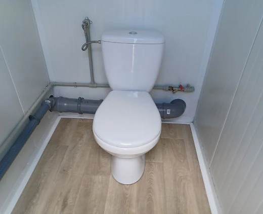 Contenedor Sanitario Doble con 2 Cabinas