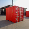 Contenedor marítimo de 10 pies – Nuevo – Color rojo